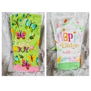 NWT Set Of Two Easter Themed Kitchen Towels